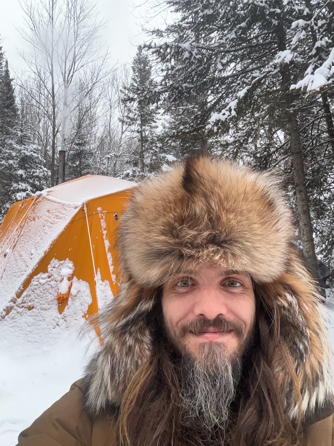 John Lenich outdoors in the Ely area